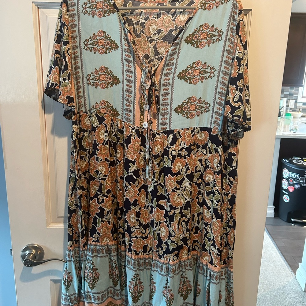 Floral Bohemian Women's Top